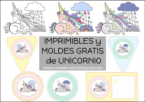 Moldes Imagenes De Unicornio Para Imprimir