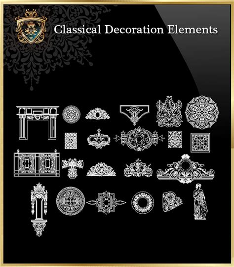 Classical Decoration Elements 12 Download Luxury Architectural Design