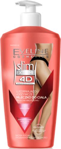 eveline cosmetics slim extreme 4d professional silnie ujędrniające mleczko do ciała 350 ml