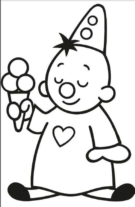 Vandaag laat ik jullie in simpele stappen zien hoe je makkelijk iets tekent. Kleurplaat Bumba Ijsje