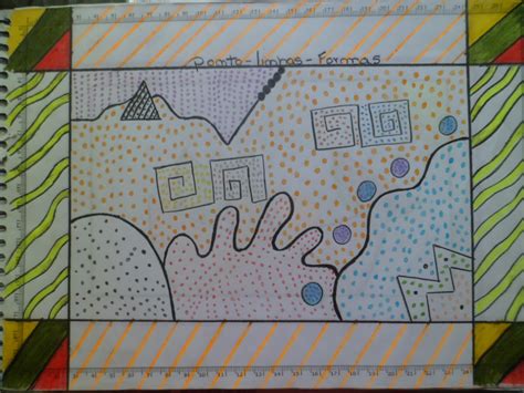 Atividade De Arte Linha