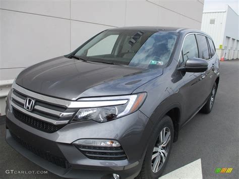 Modern Steel Metallic 2016 Honda Pilot Ex L Awd Exterior Photo