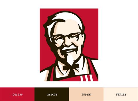KFC Brand Color Codes