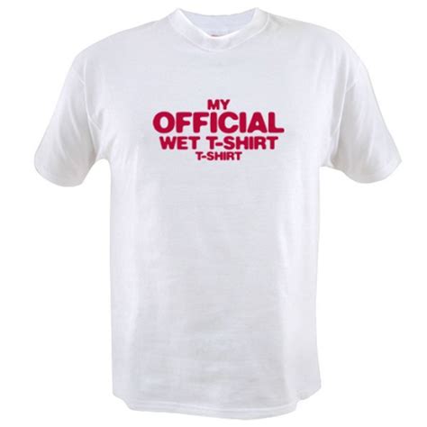 my official wet t shirt statement t shirt