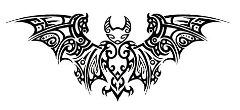 Tribal Bat Tattoo Bats Tattoo Design Bat Tattoo Bat Stencil