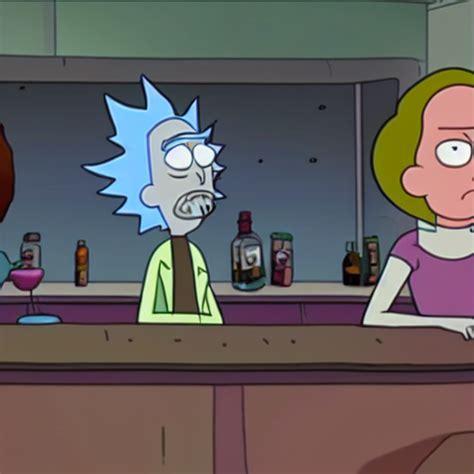 Krea Still Frames From The Rick And Morty Rick Potion 9 Episode