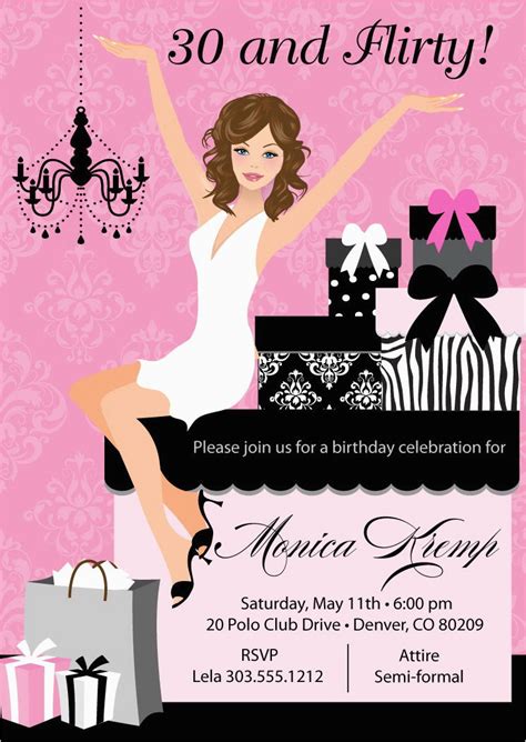Birthday Party Invitation Message For Adults Elegant Ts Adult