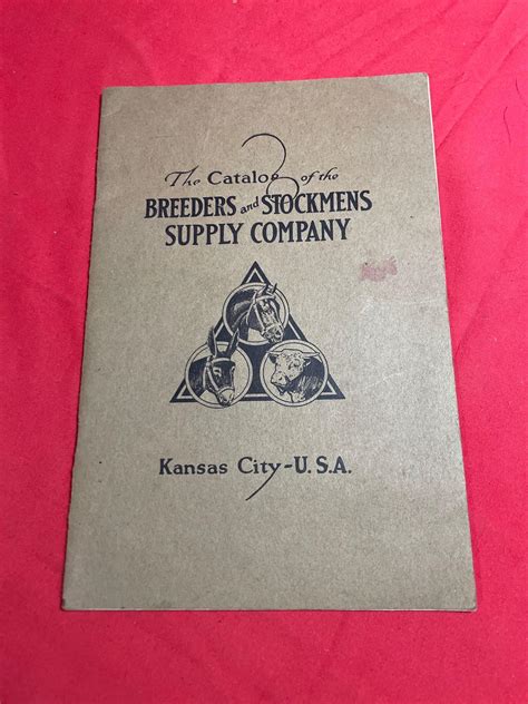 Antique catalog of the breeders and stockmens | Proxibid