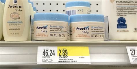 3 Better Than Free Aveeno Baby Eczema Therapy Night Balm At Target