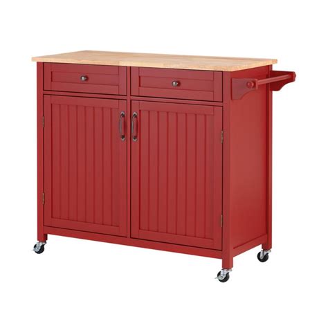 We suggest you consider the images and pictures of red kitchen island cart, interior ideas with details, etc. StyleWell Kitchen Island Cart Wood Food Safe Natural ...