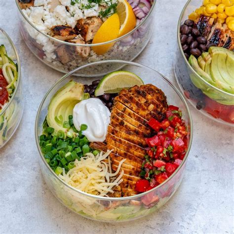 Grilled Chicken Meal Prep Bowls 4 Creative Ways For Clean Eating Artofit