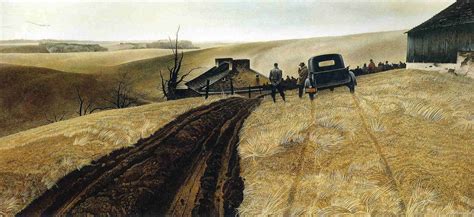 Andrew Wyeth Public Sale 1943 The Narrows Top Paintings Landscape