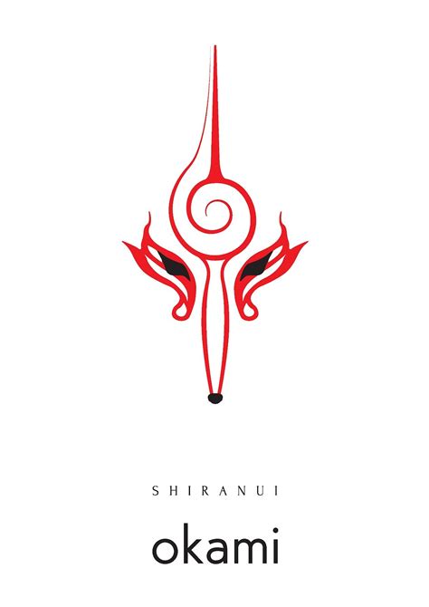 Maybe you would like to learn more about one of these? Okami, Amaterasu, Minimalism poster