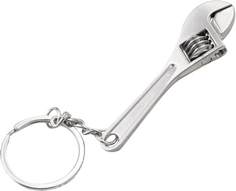 Bodhi2000 Creative Tool Metal Mini Wrench Spanner Key Chain Ring