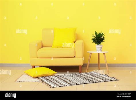 Interior Of Modern Living Room Stock Photo Alamy