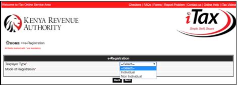 How To Register For KRA PIN In ITax Portal Tally Solutions