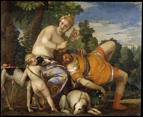 Venus Y Adonis Veron S Museo Nacional Del Prado