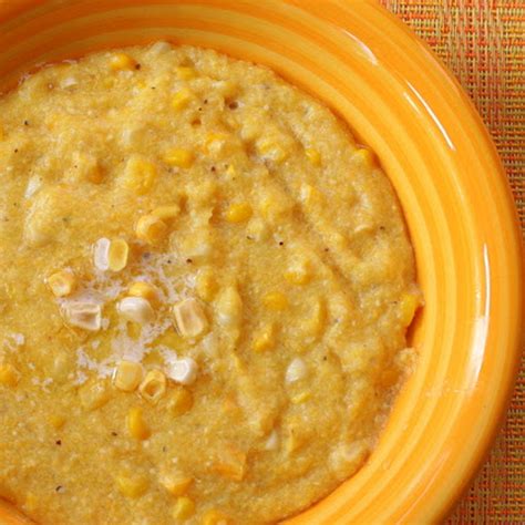Corn pone also known as indian pone is a type of cornbread made from a thick cornmeal dough that lacks eggs and milk. 10 Best Yellow Corn Grits Recipes | Yummly