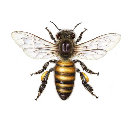 ⭐️scientific Illustration Honey Bee Medical Illustration Portfolio