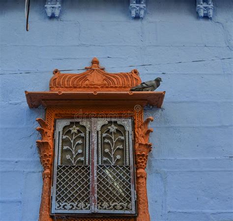 Traditional Window Of Indian Palace Stock Photo Image Of Grunge