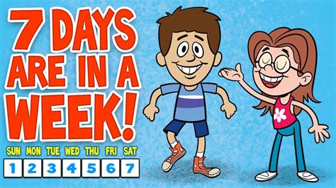 Days of the Week Song - 7 Days of the Week - Children's Songs by The ...