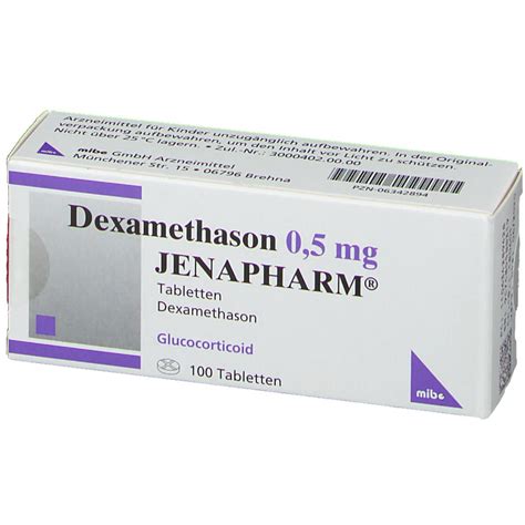 Each tablet contains mecobalamin inn 0.5 mg. Dexamethason 0,5 mg Jenapharm Tabl. 100 St - shop-apotheke.com