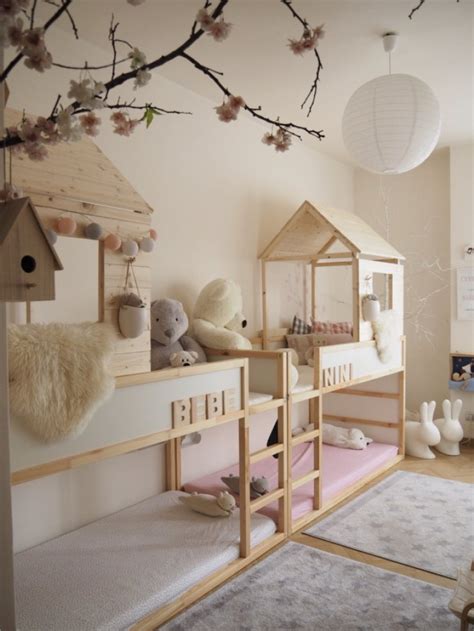 The tent over the ikea kura bed is also a great idea to add a bit of adventure. 15 IKEA KURA HACKS | Mommo Design