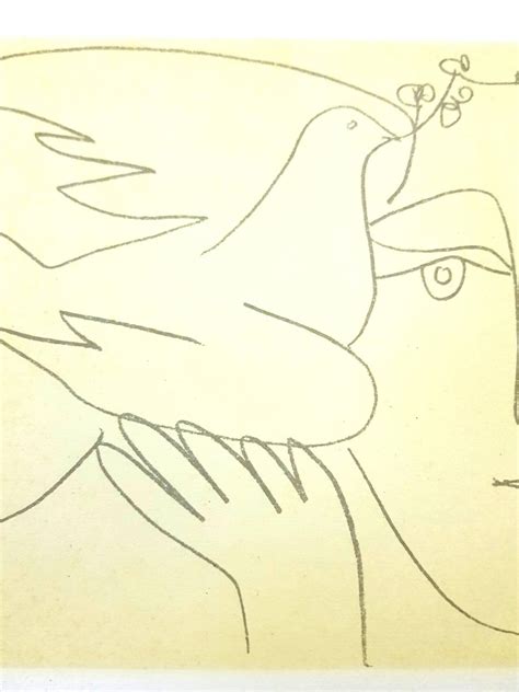 After Pablo Picasso Face Of Peace Lithograph 1951 For Sale At Pamono