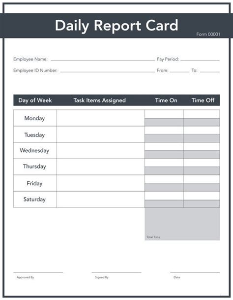 Daily Report Template Free Download Of 28 Sample Daily Report Templates