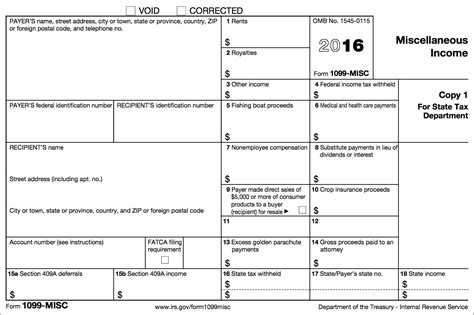 Free Fillable And Printable 1099 Forms
