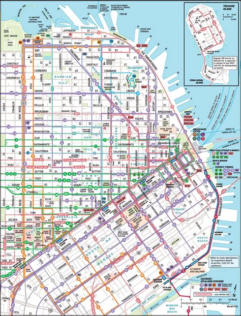 Map Of Downtown San Fransisco Maping Resources