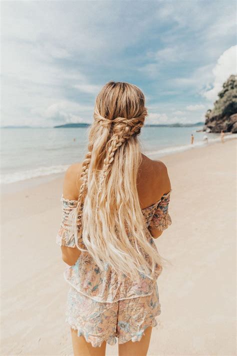 beach braids and a thought amber fillerup clark barefoot blonde barefoot blonde hair hair