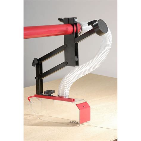 It includes independent sides and full 4 dust collection. Saw Table Dust Extraction Guard. This provides adequate ...