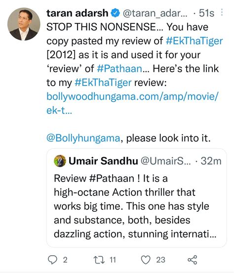 taran adarsh exposed umair sandhu on twitter who used to pretend to be a critic censor board