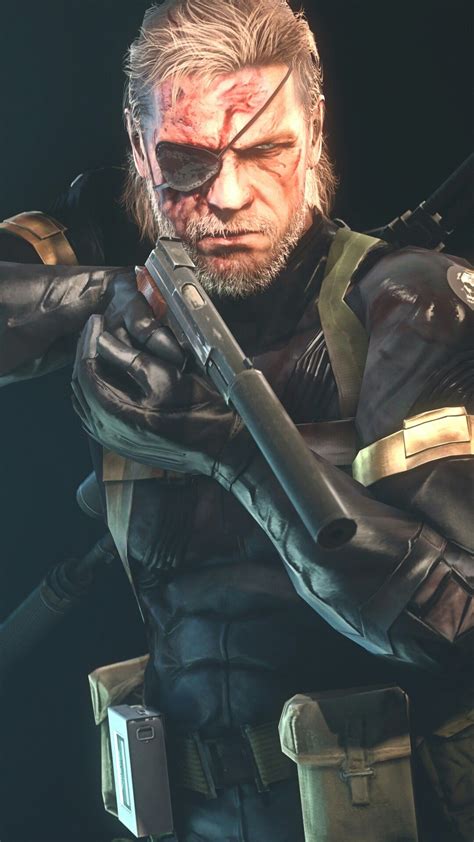 Big Boss Hd Mgs Metalgearsolidv Mgsv Groundzeroes Snake Wallpaper