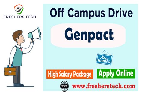 Genpact Job Vacancy For Freshers 2024 Hiring Domain Trainee