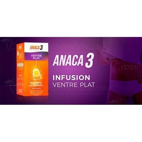 Anaca3 Infusion Minceur Nuit 24 Sachets