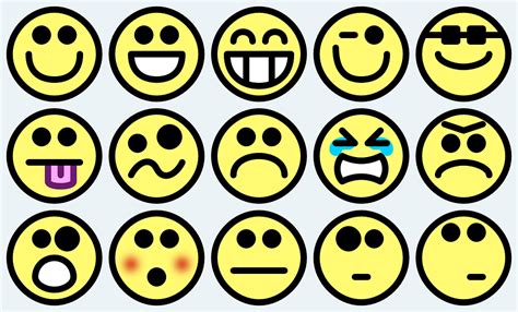 Emoticons Smileys Smiley Gratis Vectorafbeelding Op Pixabay