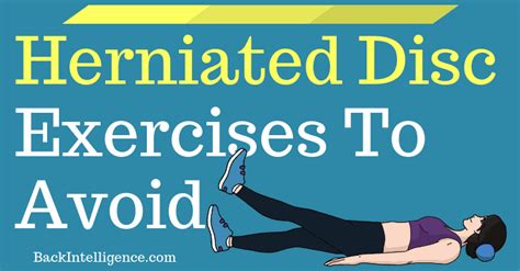 Best Exercise For Bulging Disc Lower Back Exercise Poster