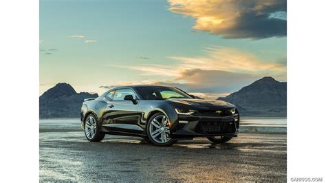 2016 Chevrolet Camaro Ss Black Front Hd Wallpaper 44