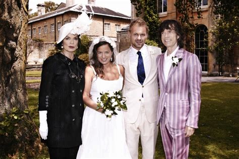 Mick Jagger Gives Away Daughter Jade At Wedding