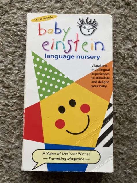 Baby Einstein Language Nursery Vhs 2002 439 Picclick