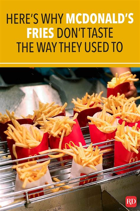 This Is The Secret Ingredient Behind The Addictive Flavor Of Mcdonalds Fries Mcdonalds Fries