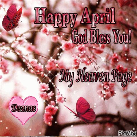 God Bless You And Happy April Pictures Photos And Images For Facebook