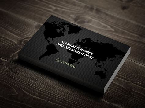 Creative World Map Business Card Business Cards Business Card