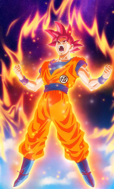 Awesome phone wallpapers for android. 1280x2120 Dragon Ball Z Goku iPhone 6+ HD 4k Wallpapers ...