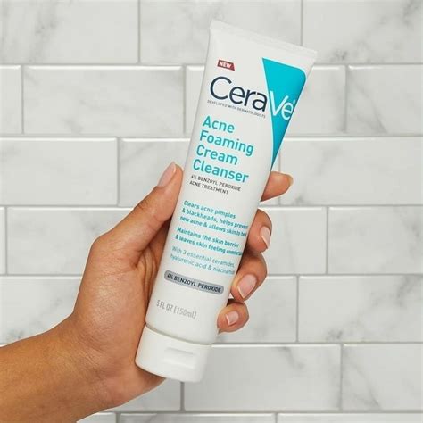Cerave Acne Foaming Cream Cleanser 150ml Dream Skin Haven