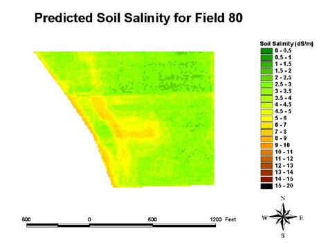 Predicted Soil Salinity For Field 80 Download Scientific Diagram