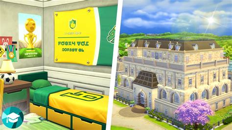 Renovating The Entire Britechester Student Dorm Hall The Sims 4