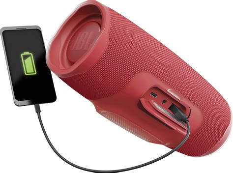 JBL Charge Enceinte Bluetooth outdoor étanche à l eau USB rouge Conrad fr